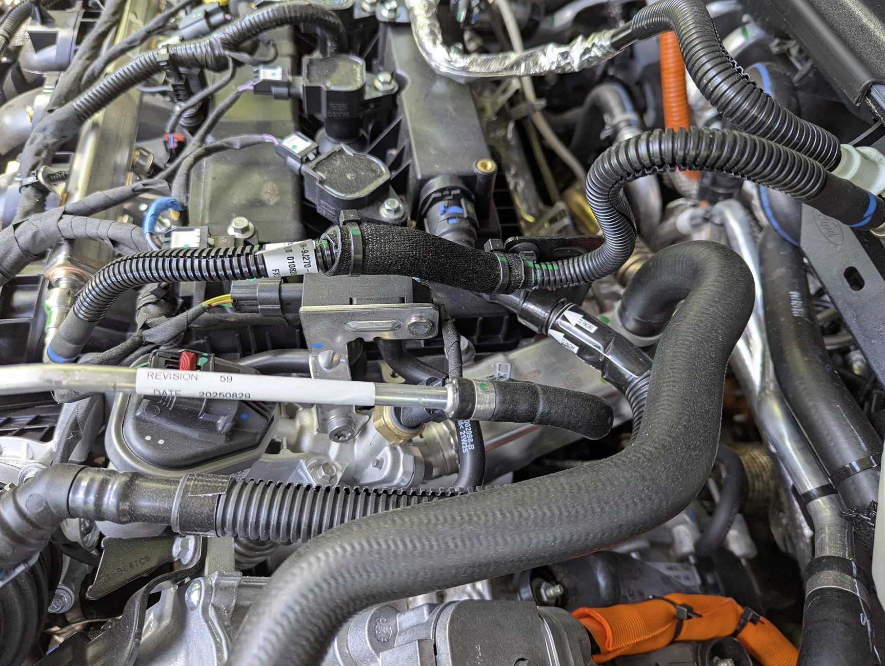 Ford Maverick HYBRID ONLY Fuel line issue fuel_lin