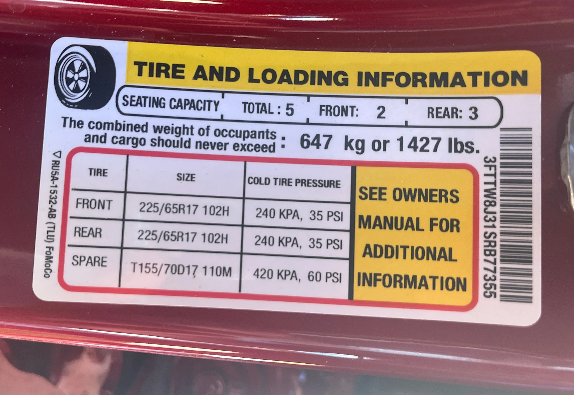 Ford Maverick Full pallet of solar panels 1,056 lbs load