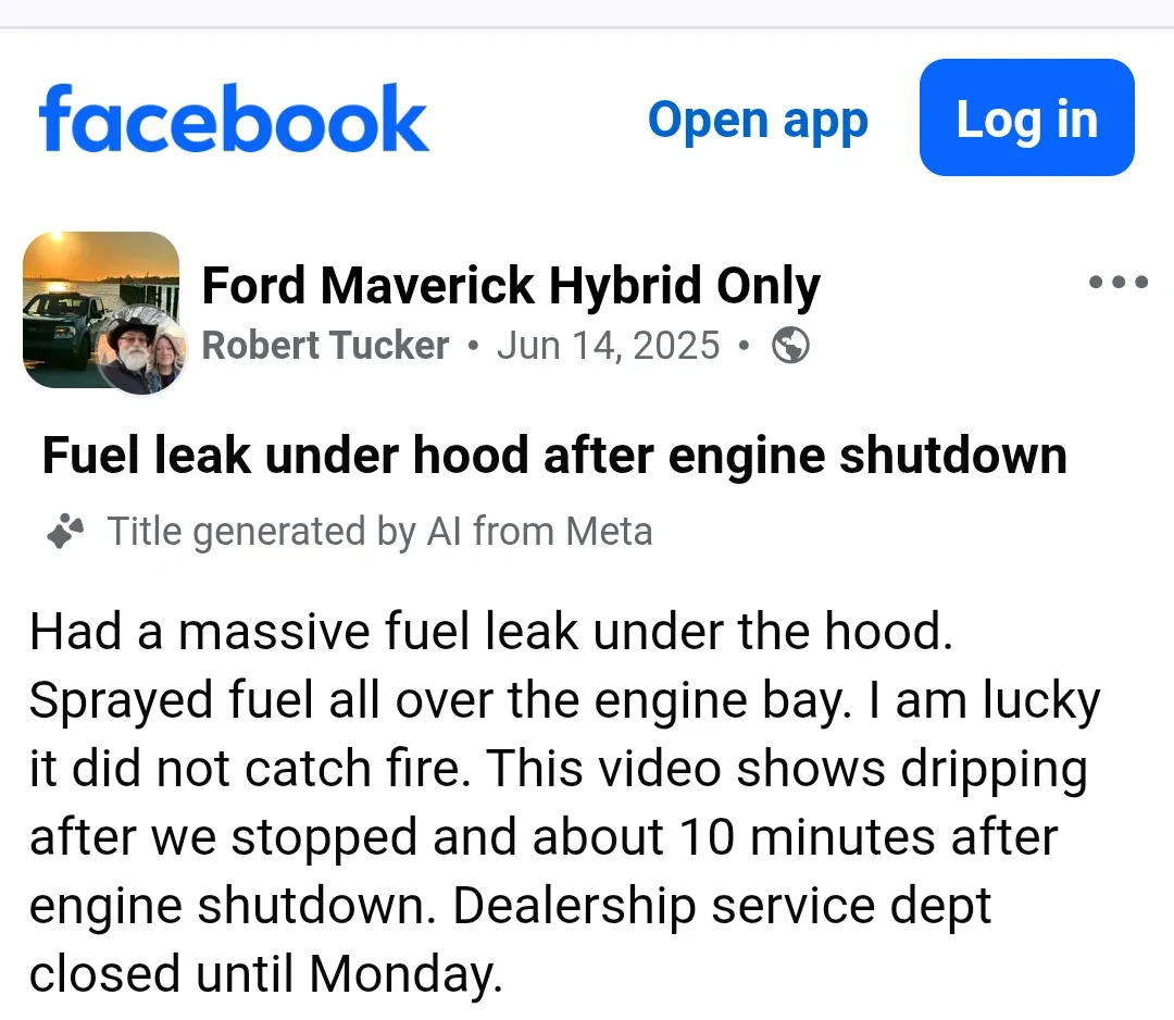 Ford Maverick HYBRID ONLY Fuel line issue Screenshot_2026-05-31-17-04-26-63_40deb401b9ffe8e1df2f1cc5ba480b12