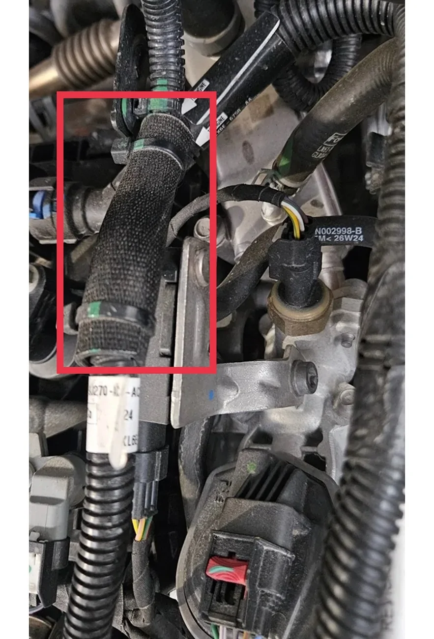 Ford Maverick HYBRID ONLY Fuel line issue IMG_20260531_175107