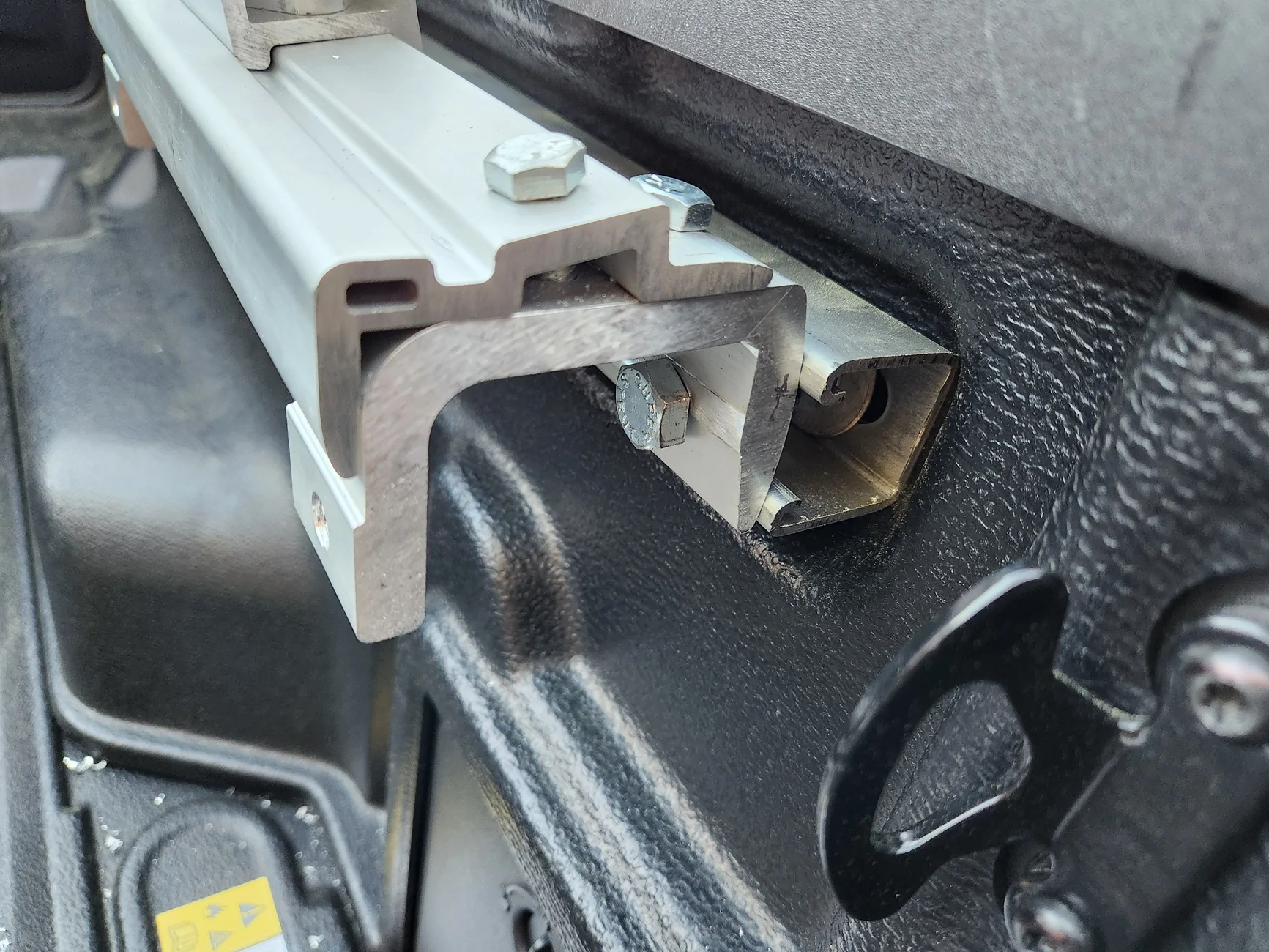 Ford Maverick DIY Toolbox and Ladder Rack - Modifications to fit the Maverick bed 20240330_191320 (1)