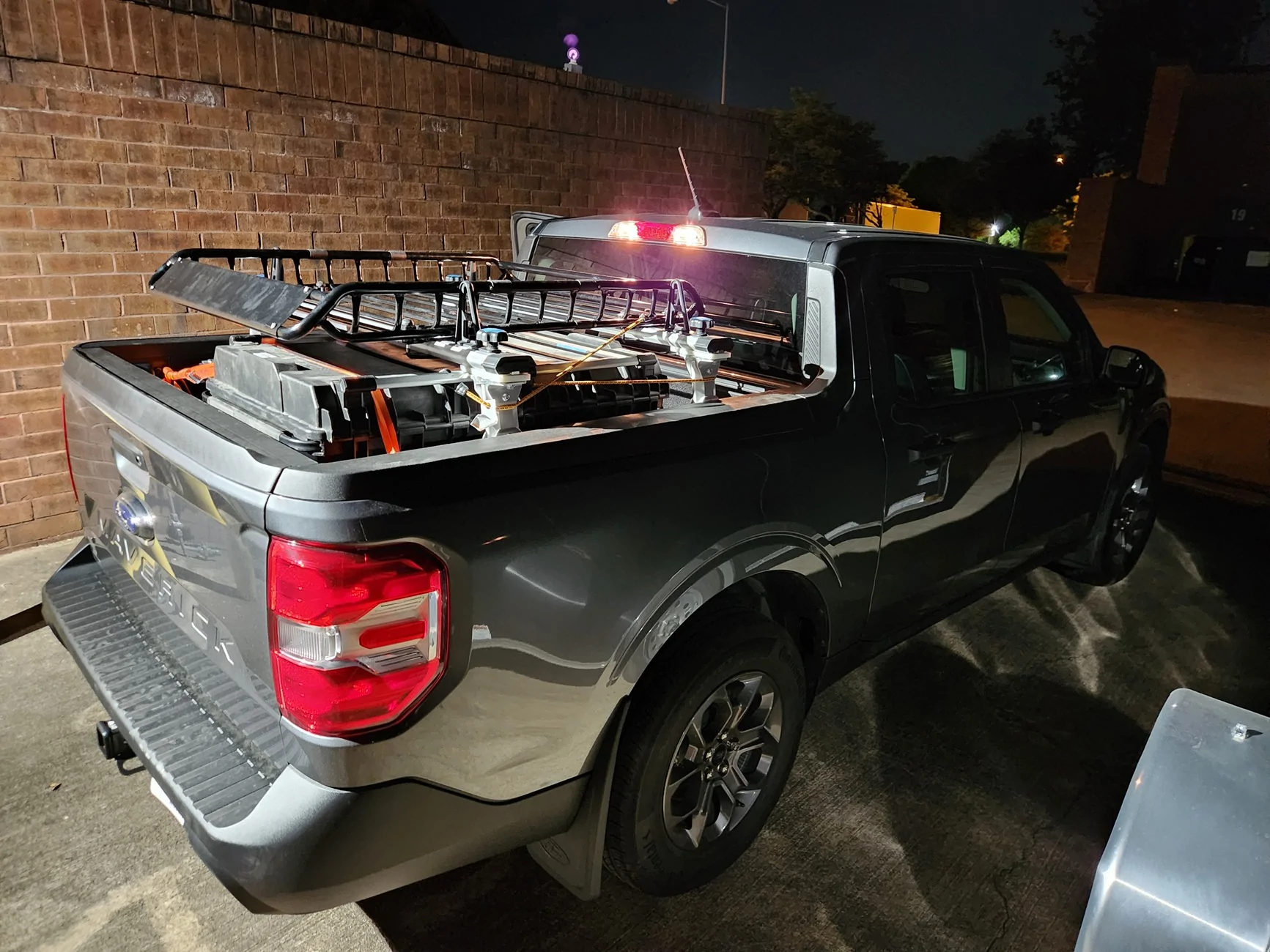 Ford Maverick DIY Toolbox and Ladder Rack - Modifications to fit the Maverick bed 20240422_211617 (1)