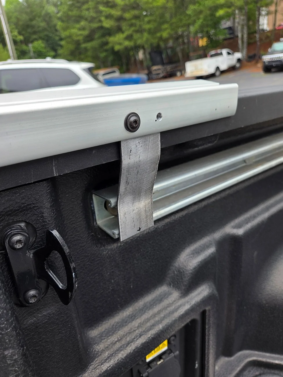 Ford Maverick DIY Toolbox and Ladder Rack - Modifications to fit the Maverick bed 20260531_123547
