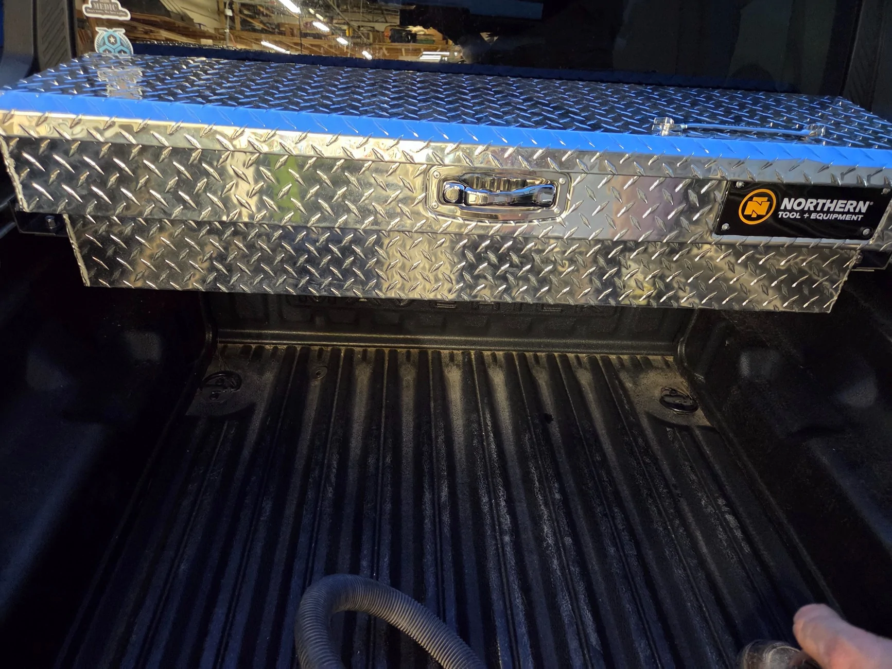 Ford Maverick DIY Toolbox and Ladder Rack - Modifications to fit the Maverick bed 20260520_205149