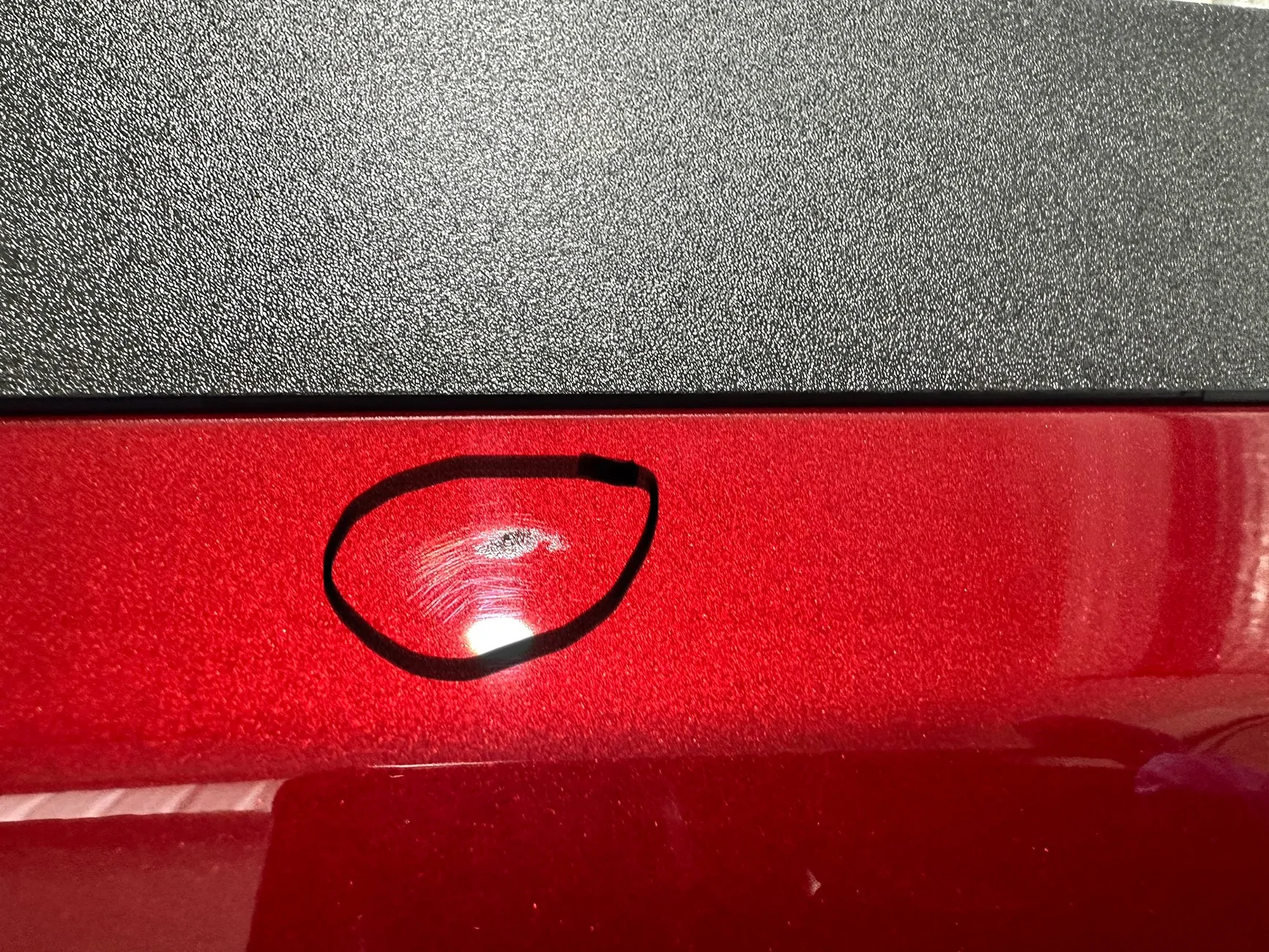 Ford Maverick Adventures in Touch-Up Paint: Ruby Red Tricoat Edition IMG_0735