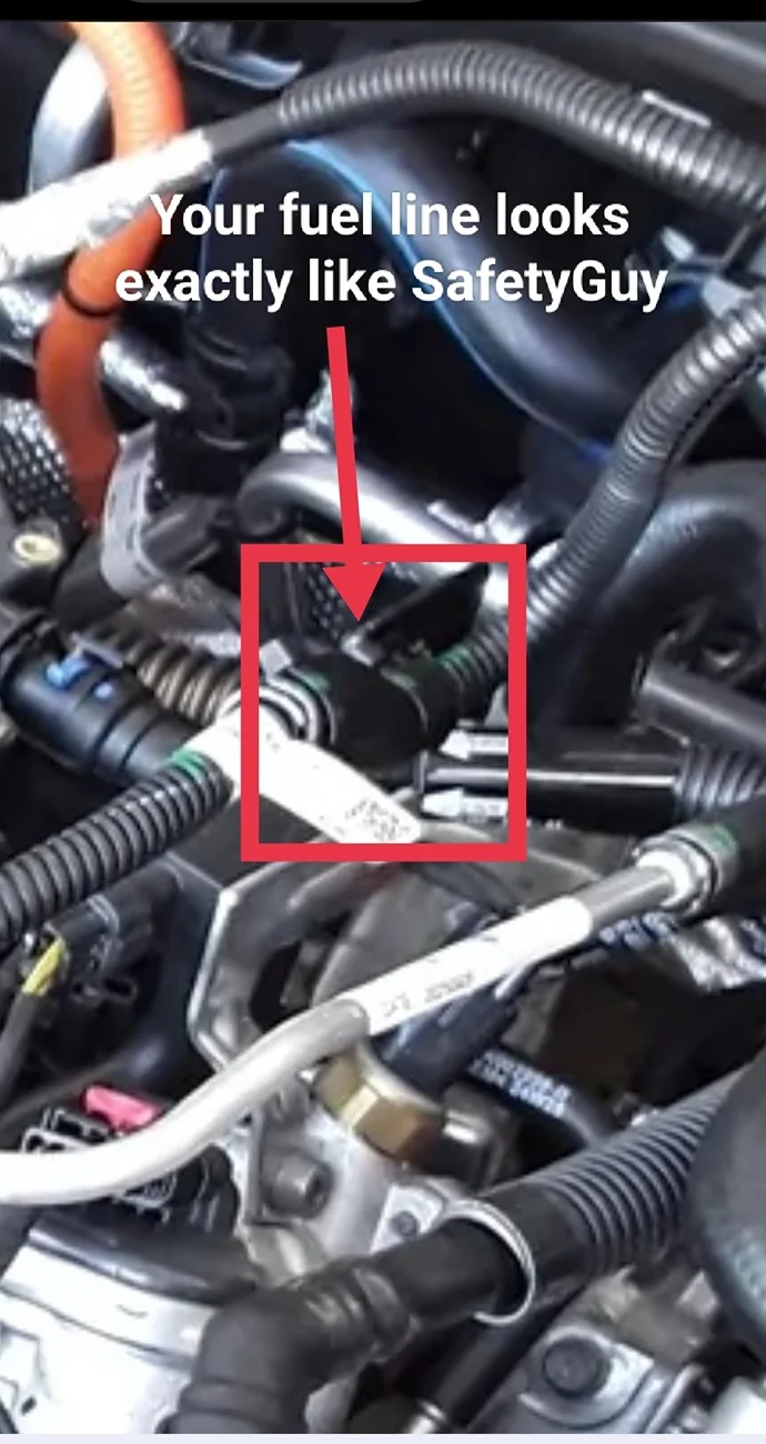 Ford Maverick HYBRID ONLY Fuel line issue IMG_20260601_214445