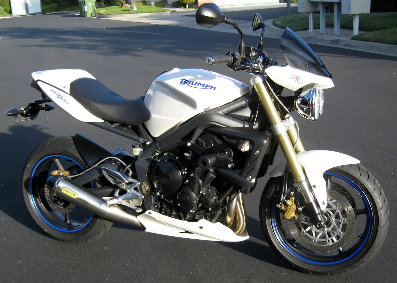 Ford Maverick Motorcycle riders, let’s see your ride. Triumph