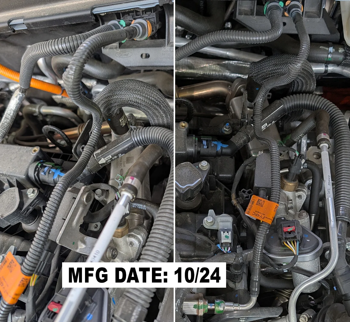 Ford Maverick HYBRID ONLY Fuel line issue Oct2024-fuel-lin
