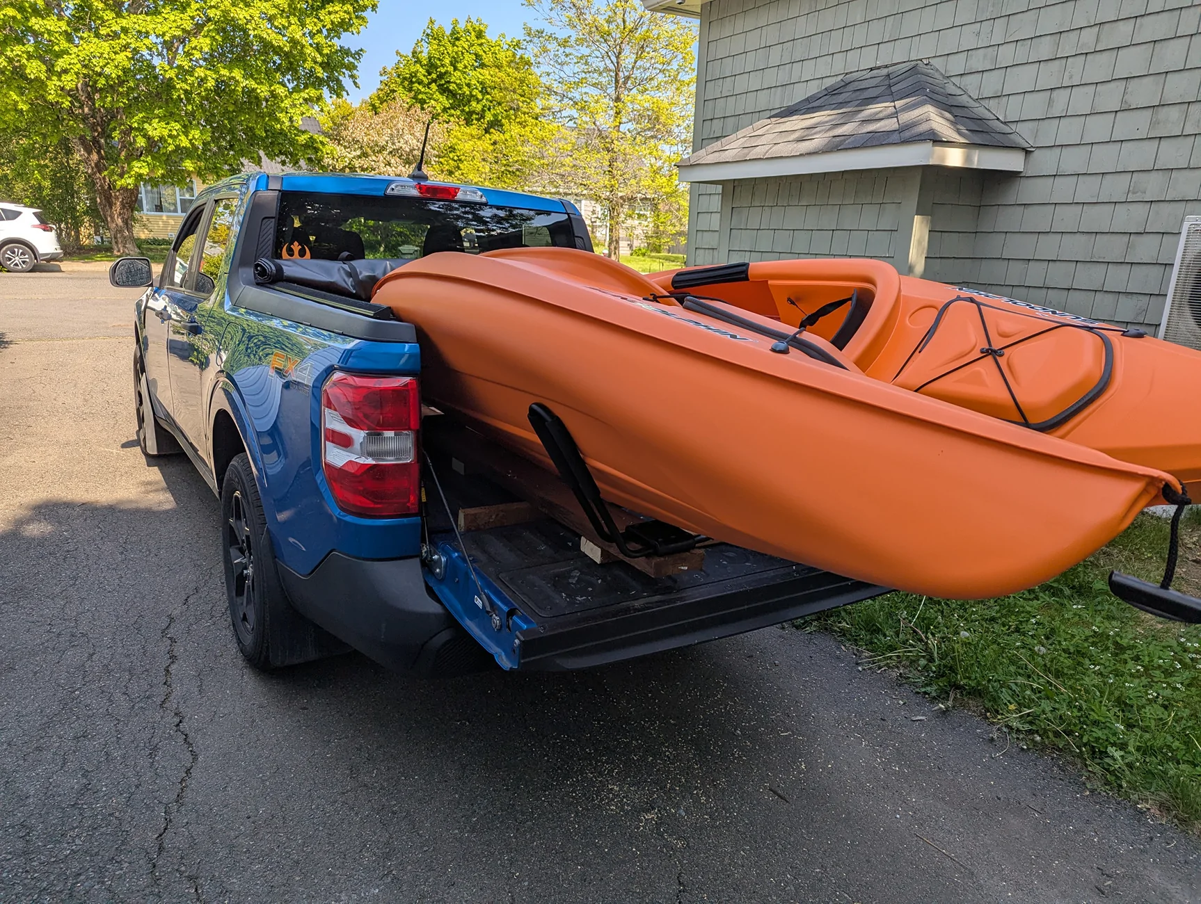 Ford Maverick Homemade double Kayak sled (bed mounted) 1000007900