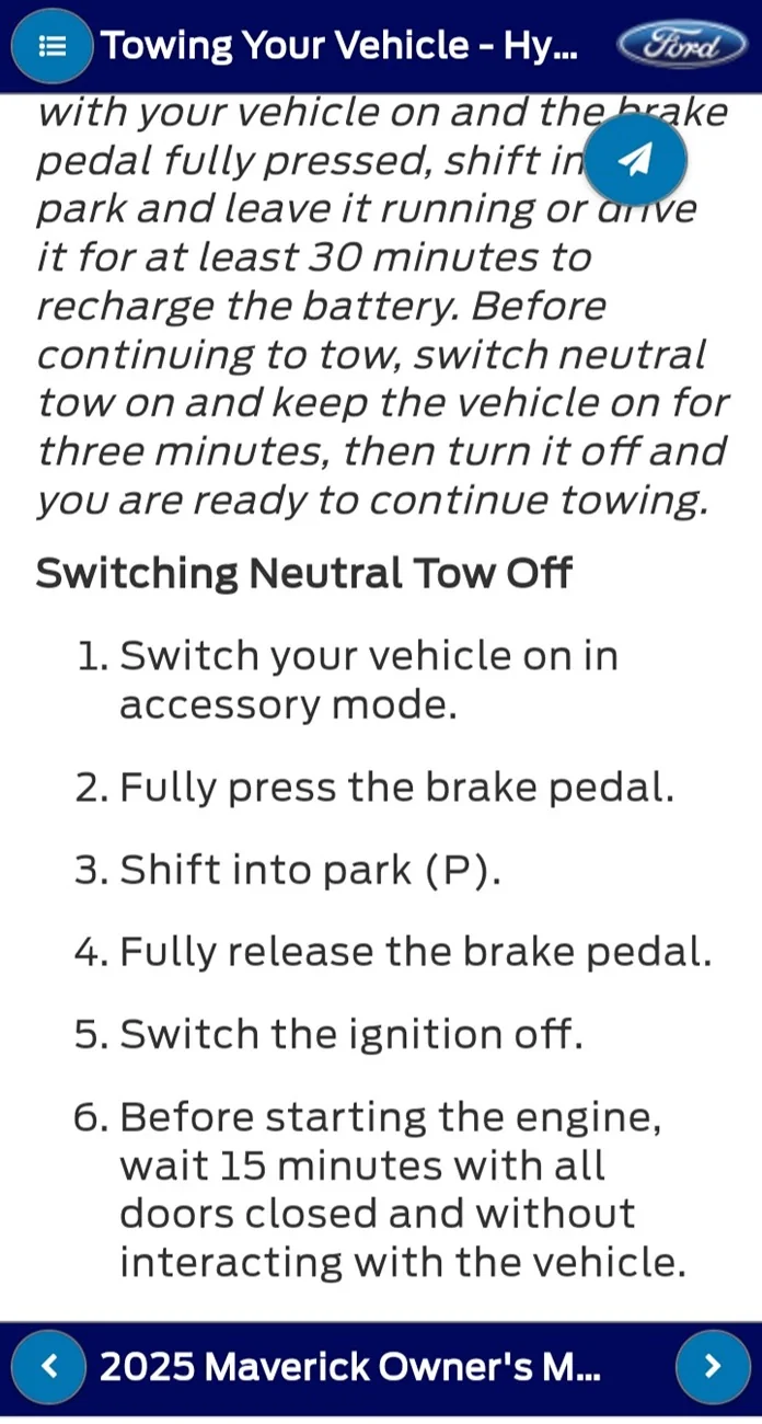 Ford Maverick Towing Hybrid Maverick 20260607_084857