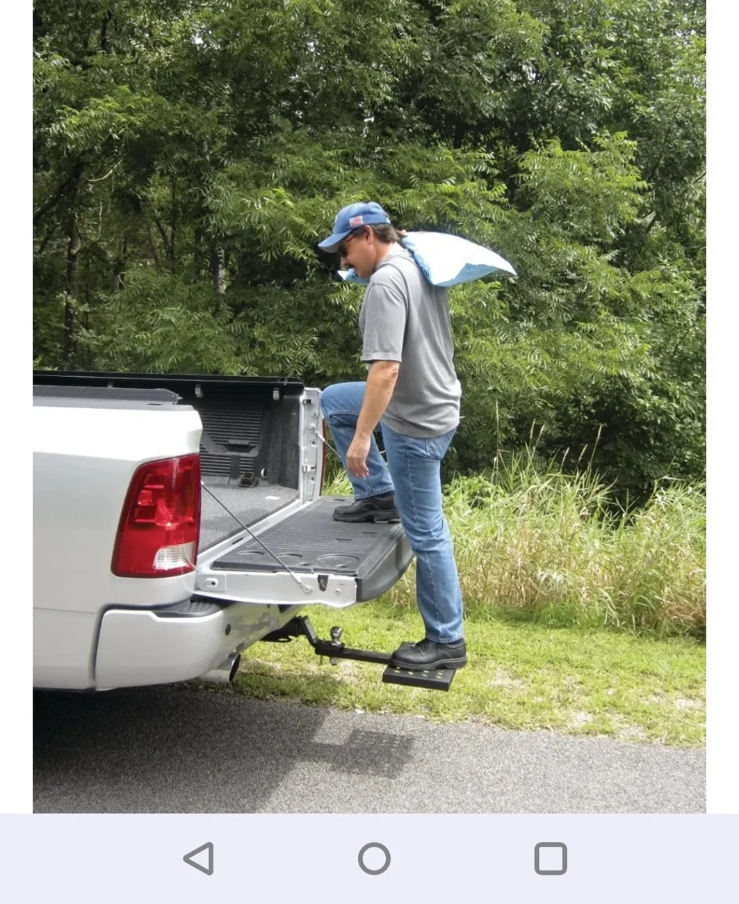 Ford Maverick Tailgate Ladder experience? IMG_20260608_114057