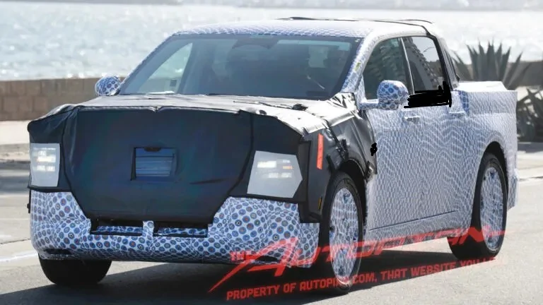 Ford Maverick First Sight! $30k Midsize EV Pickup Prototype Ford-truck-lead-Jun10261-768x432~2