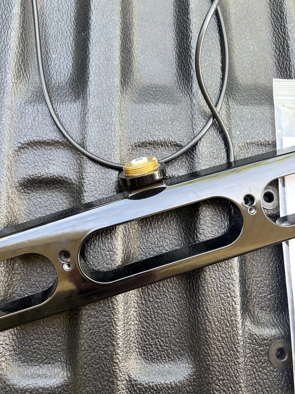 Ford Maverick BulletProofDiesel 3rd brake light antenna mount IMG_6021