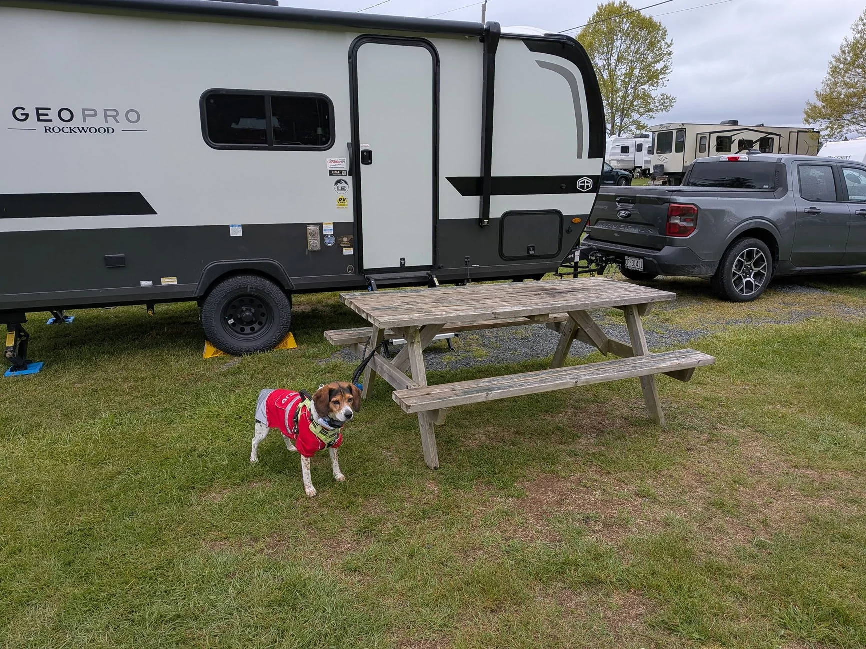 Ford Maverick Ajax Travel trailer towing update 1000000589