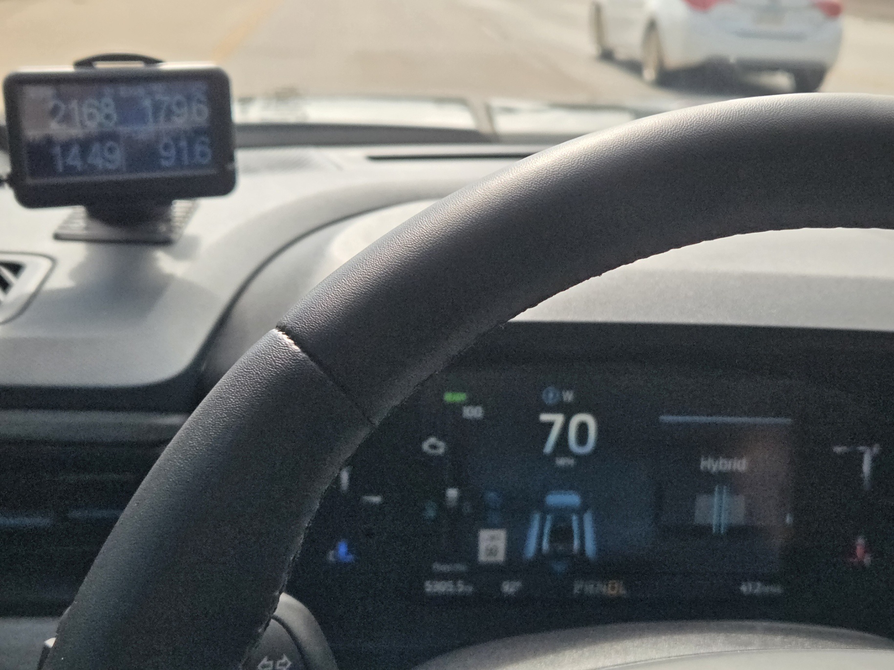 Ford Maverick Engine RPM at 70 mph for Hybrid El3sykM
