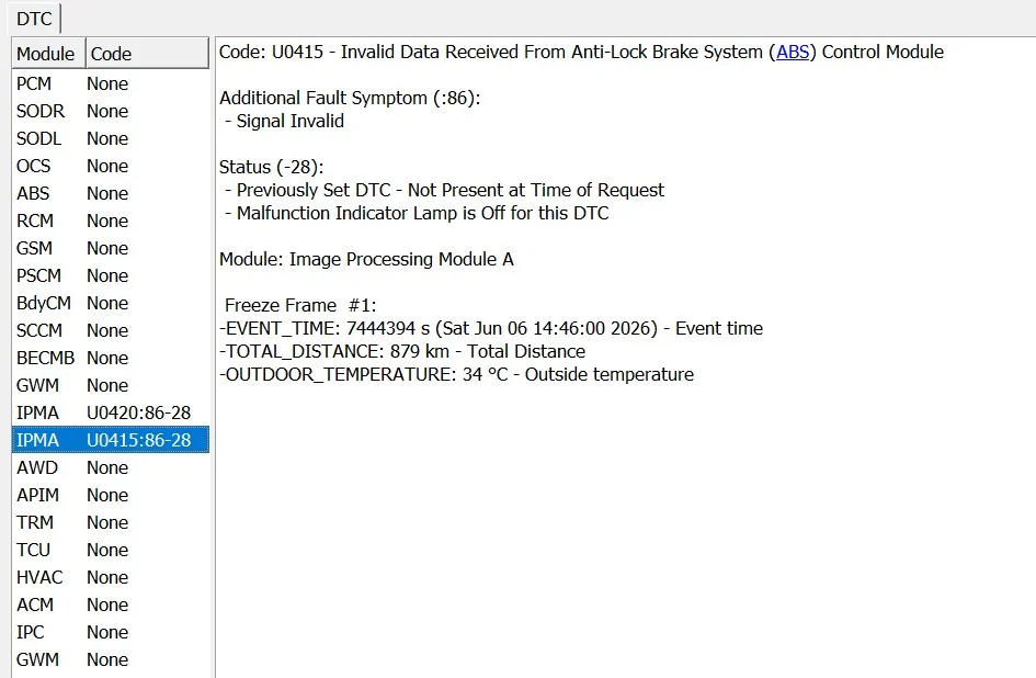 Ford Maverick Issue after disabling auto start stop on 2026 IPMA U0415