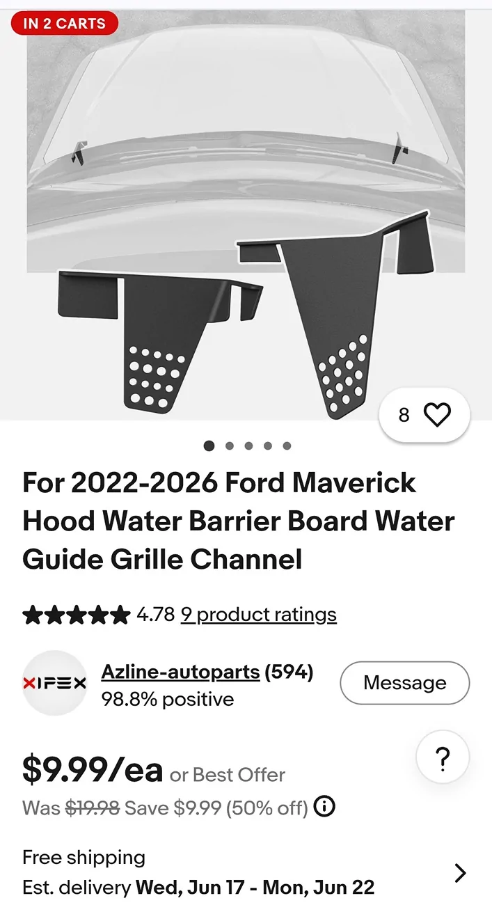 Ford Maverick Cleaning your gutters?  Check your Mav too. Screenshot_2026-06-15-16-23-12-49_40deb401b9ffe8e1df2f1cc5ba480b12