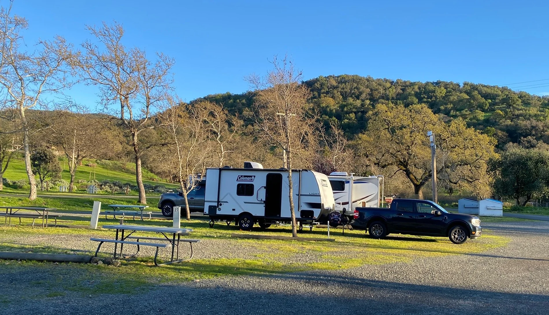 Ford Maverick Ajax Travel trailer towing update IMG_7277