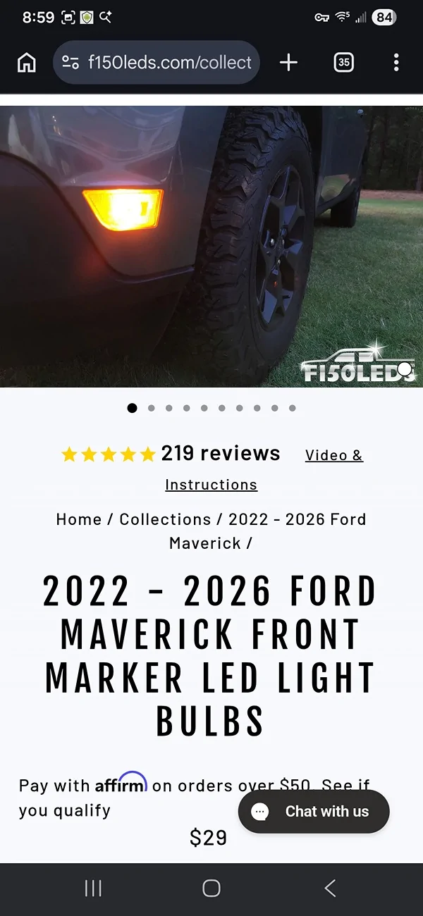 Ford Maverick Looking for suggestions to finish up my build Screenshot_20260616_205911_Chrom