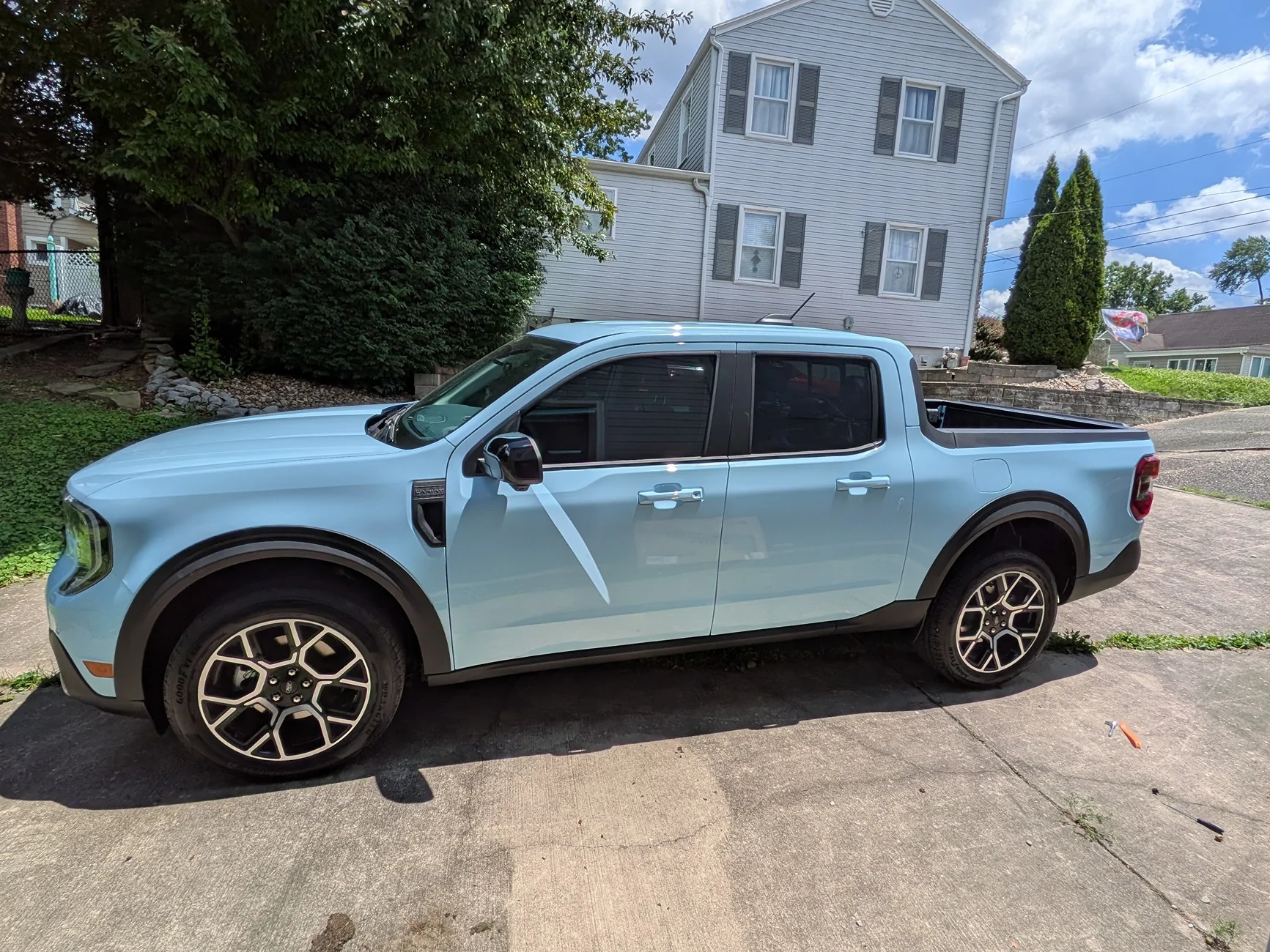 Ford Maverick The new Light Blue 2026 Maverick color is out! PXL_20260617_174008512