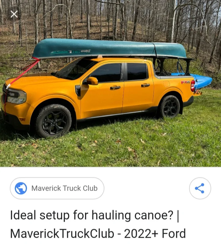 Ford Maverick Elevate Rack .... aluminum row boat? 20260617_111940