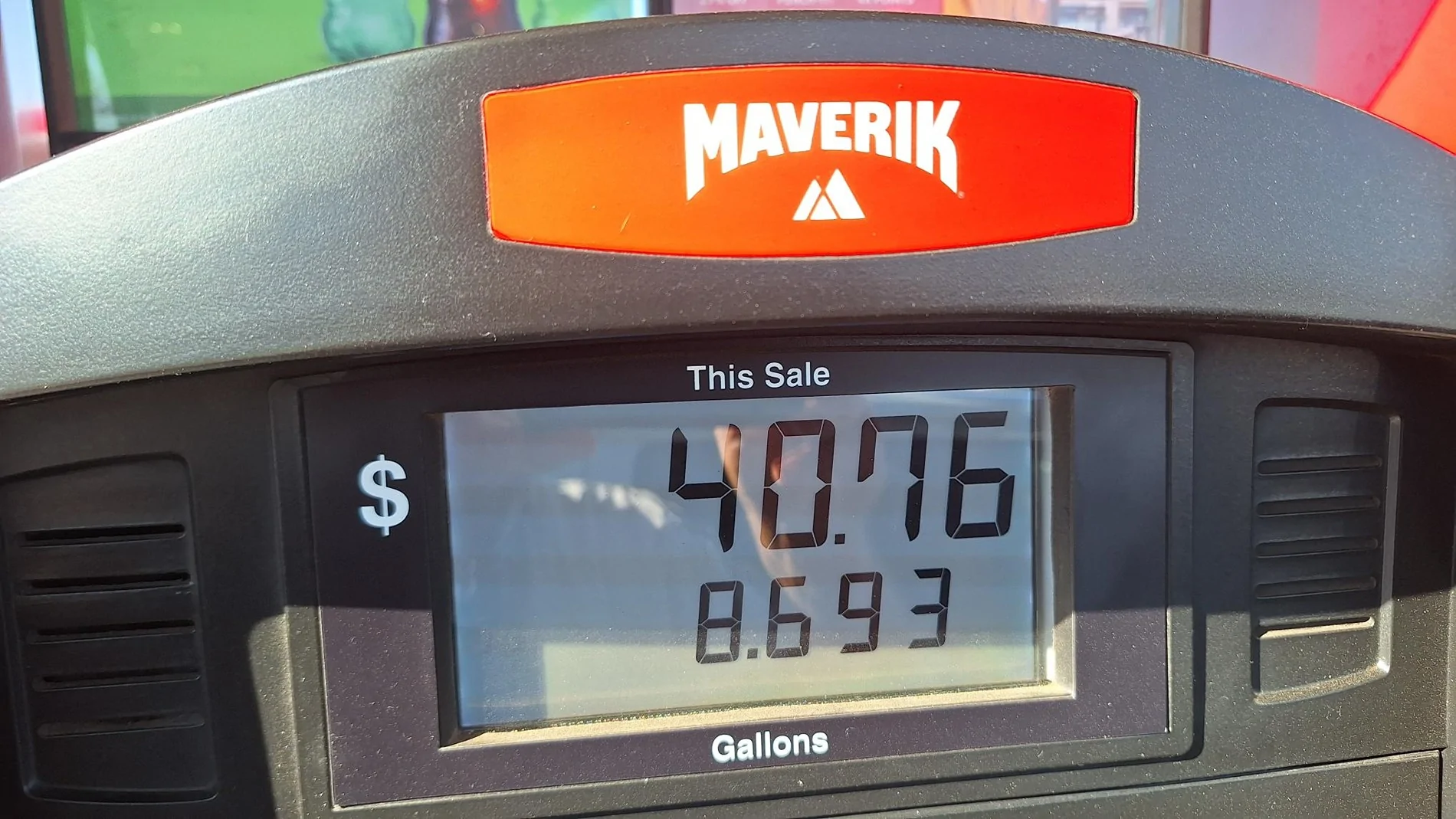Ford Maverick Extreme gas mileage using non ethanol fuel gas-pumps3