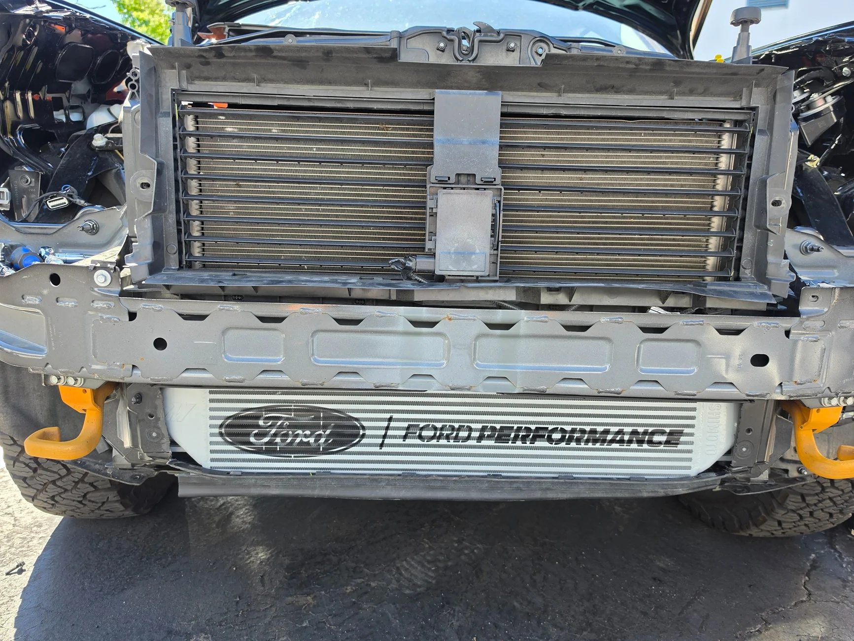 Ford Maverick Ford performance intercooler in 2025 tremor 20260612_104807