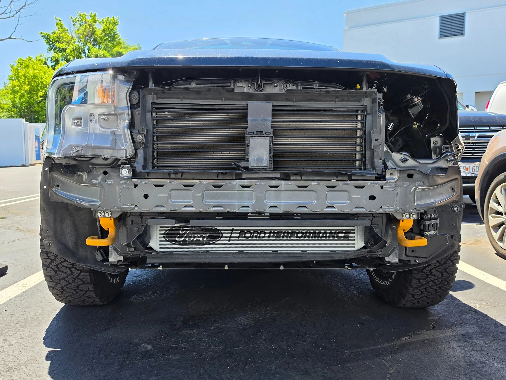 Ford Maverick Ford performance intercooler in 2025 tremor 20260612_111453