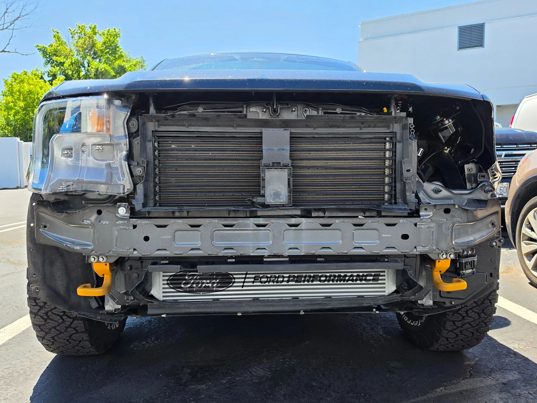 Ford Maverick Ford performance intercooler in 2025 tremor 20260612_111456
