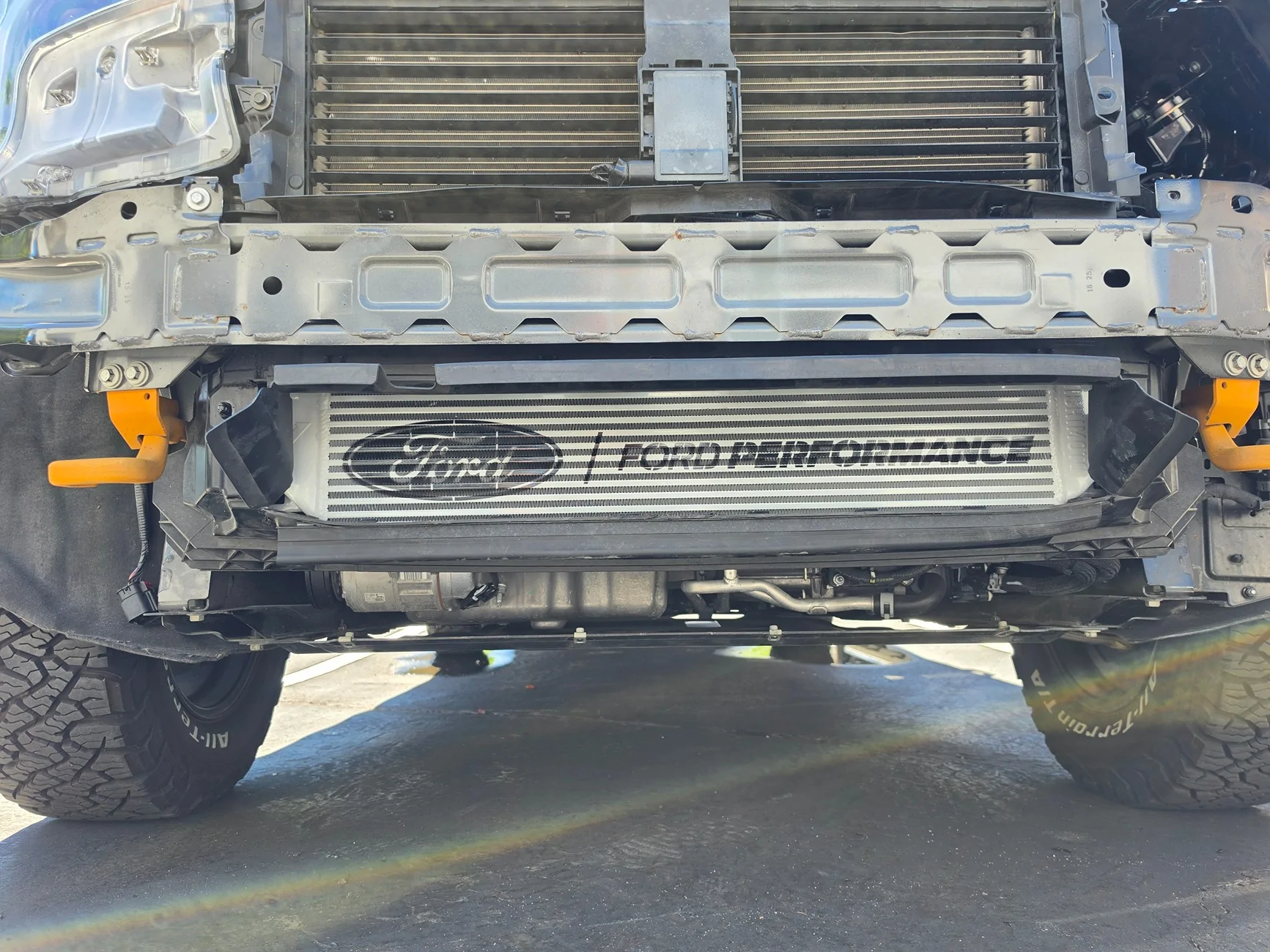 Ford Maverick Ford performance intercooler in 2025 tremor 20260612_111504