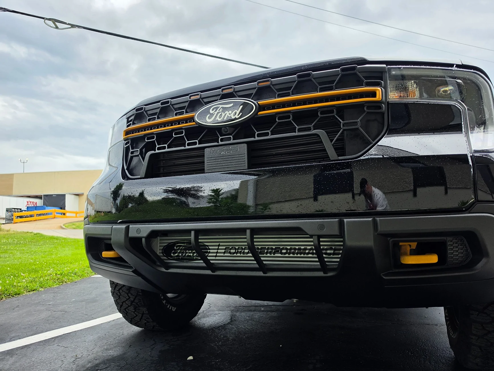 Ford Maverick Ford performance intercooler in 2025 tremor 20260618_134647