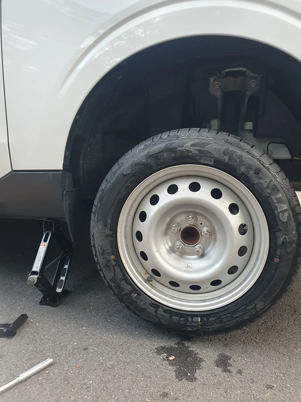 Ford Maverick Old Maverick tire troubles.  I took the wrong approach 20260618_195956