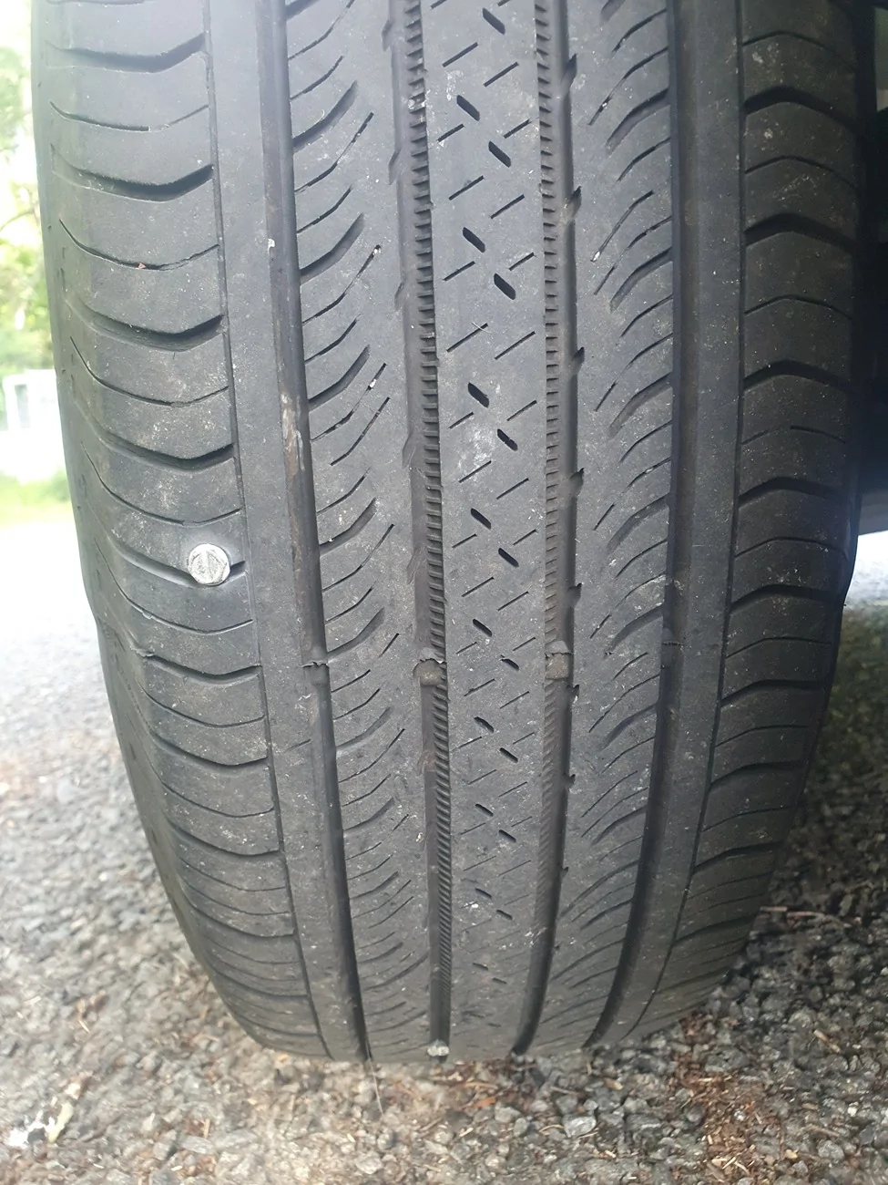 Ford Maverick Old Maverick tire troubles.  I took the wrong approach 20260616_170117
