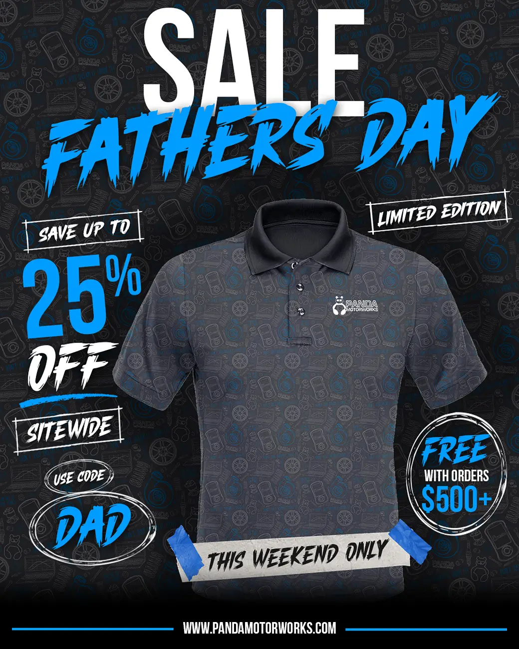 Ford Maverick Father's Day Weekend: Save Up to 25% Off Sitewide! Main Graphic