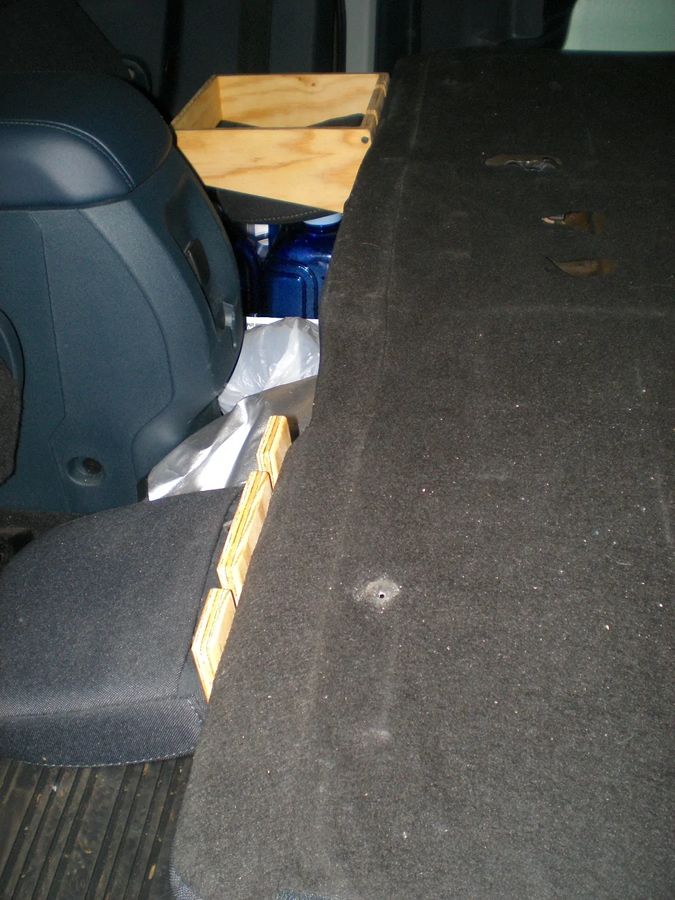 Ford Maverick Rear Seat Bed Platform P6300095