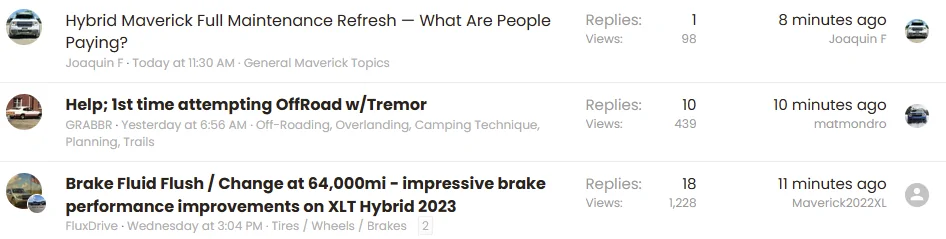 Ford Maverick Hybrid Maverick Full Maintenance Refresh — What Are People Paying? 1782093775399-o9