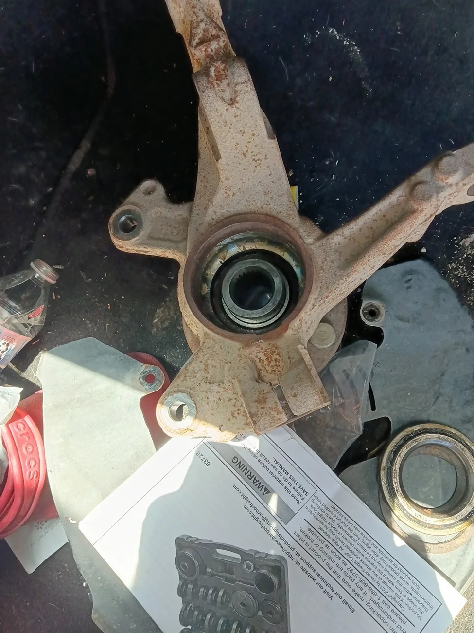 Ford Maverick Built-in Wheel Bearing IMG_20260622_140224