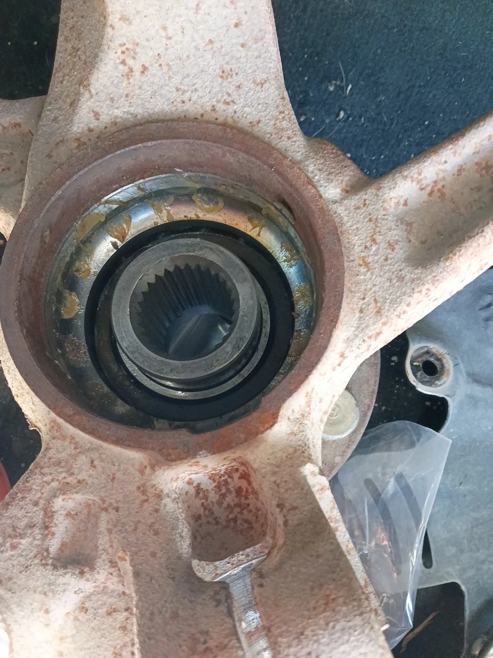 Ford Maverick Built-in Wheel Bearing IMG_20260622_140220