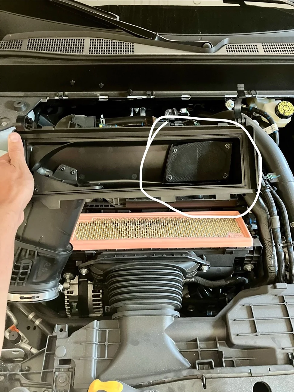 Ford Maverick What’s this? 2025+ Air filter cover piece IMG_7670