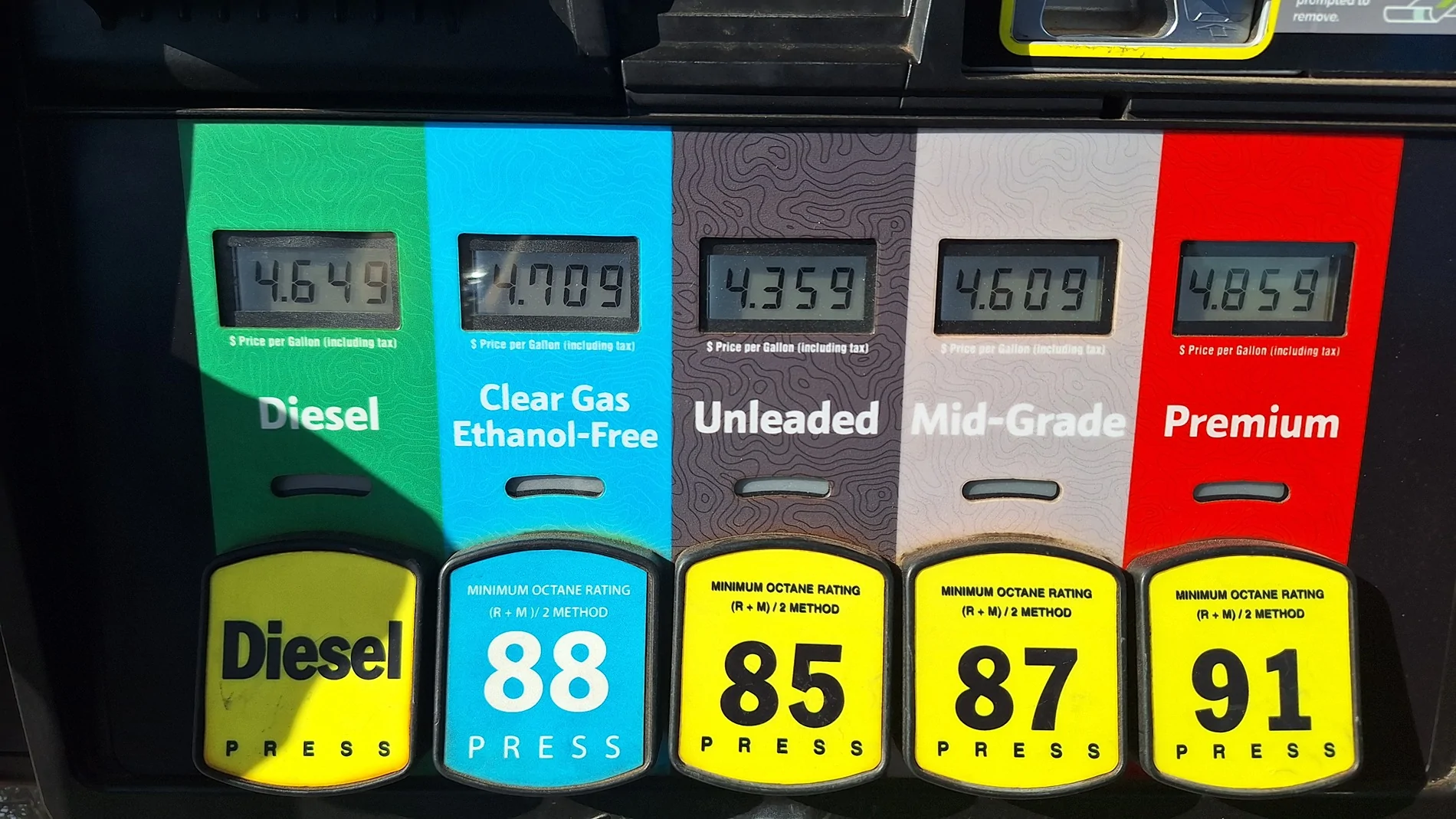 Ford Maverick Extreme gas mileage using non ethanol fuel 20260618_180432