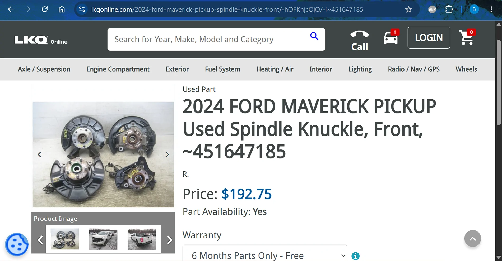 Ford Maverick Built-in Wheel Bearing 1782229911765-g7