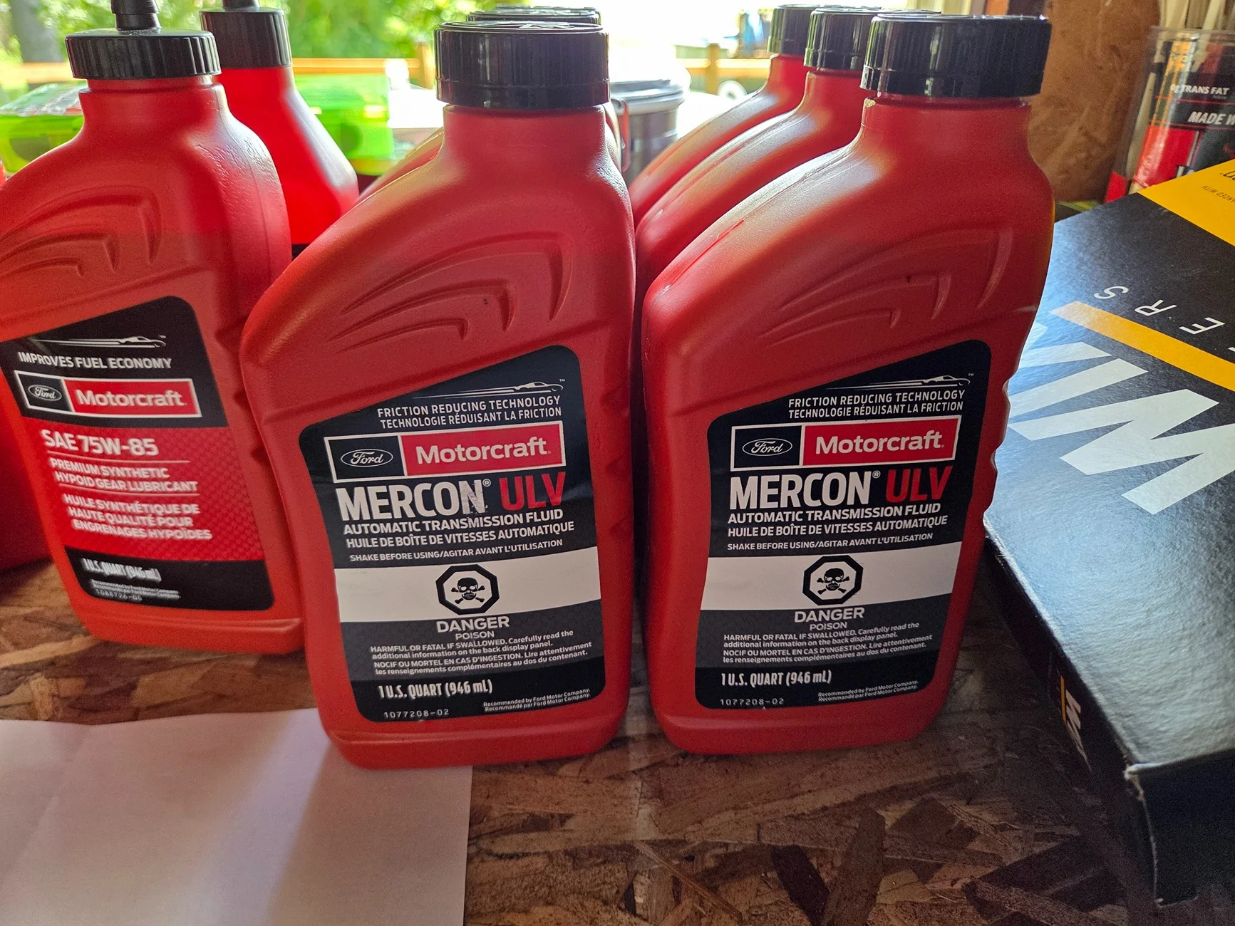 Ford Maverick Transmission fluid drain & refill at 10K miles - results for 2025 LOBO EcoBoost 20260623_124648