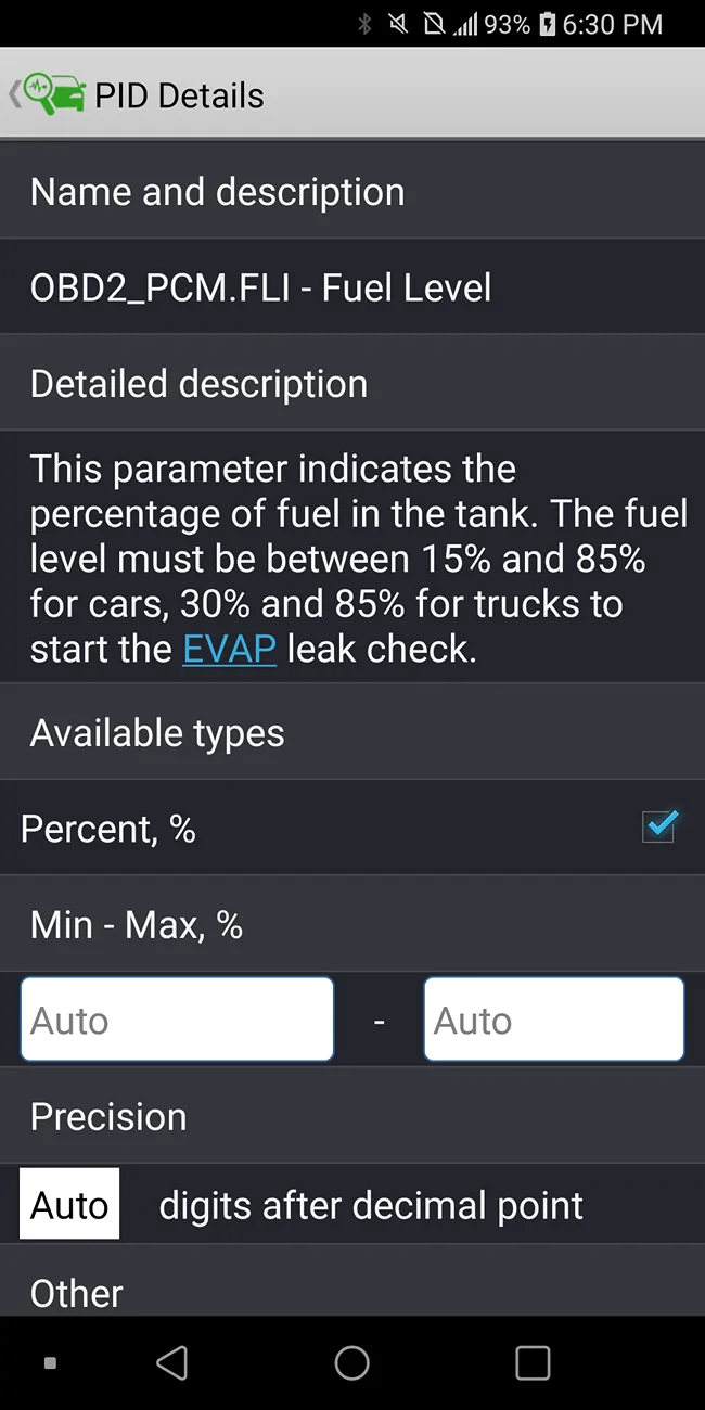 Ford Maverick Fuel range Screenshot_20251118-183040