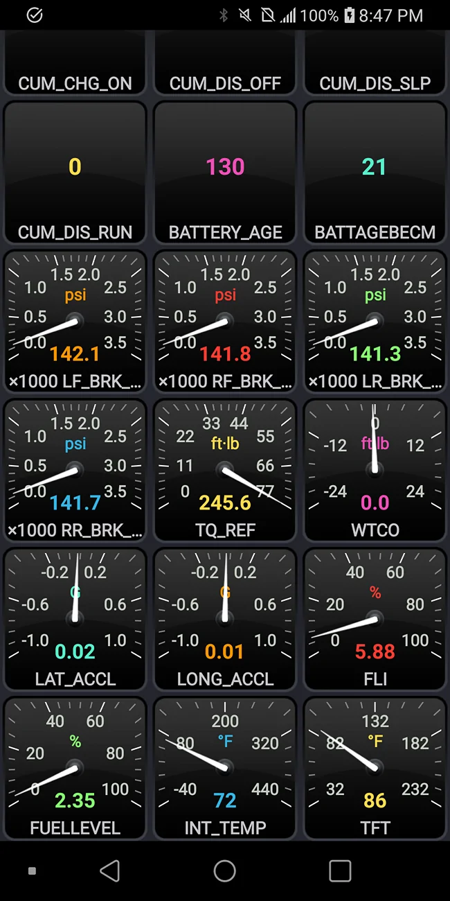 Ford Maverick Fuel range Screenshot_20251203-204709