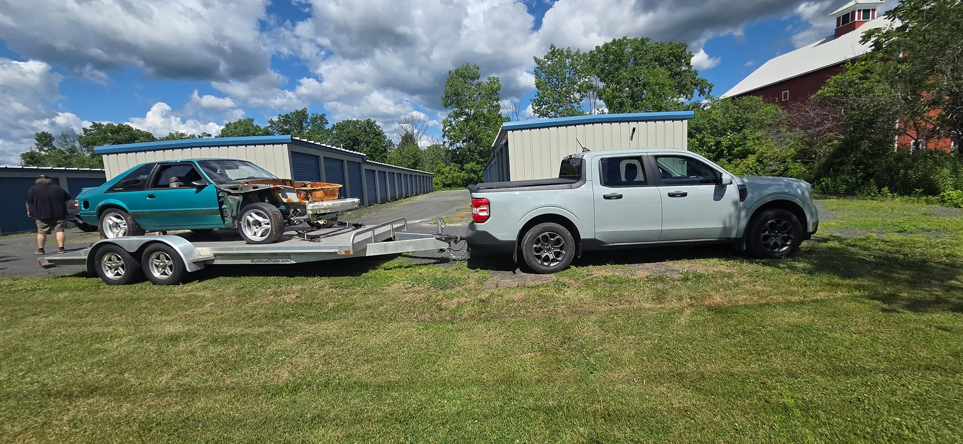Ford Maverick Towing with a '23 Ecoboost 4k Tow for the first time 20260621_103555