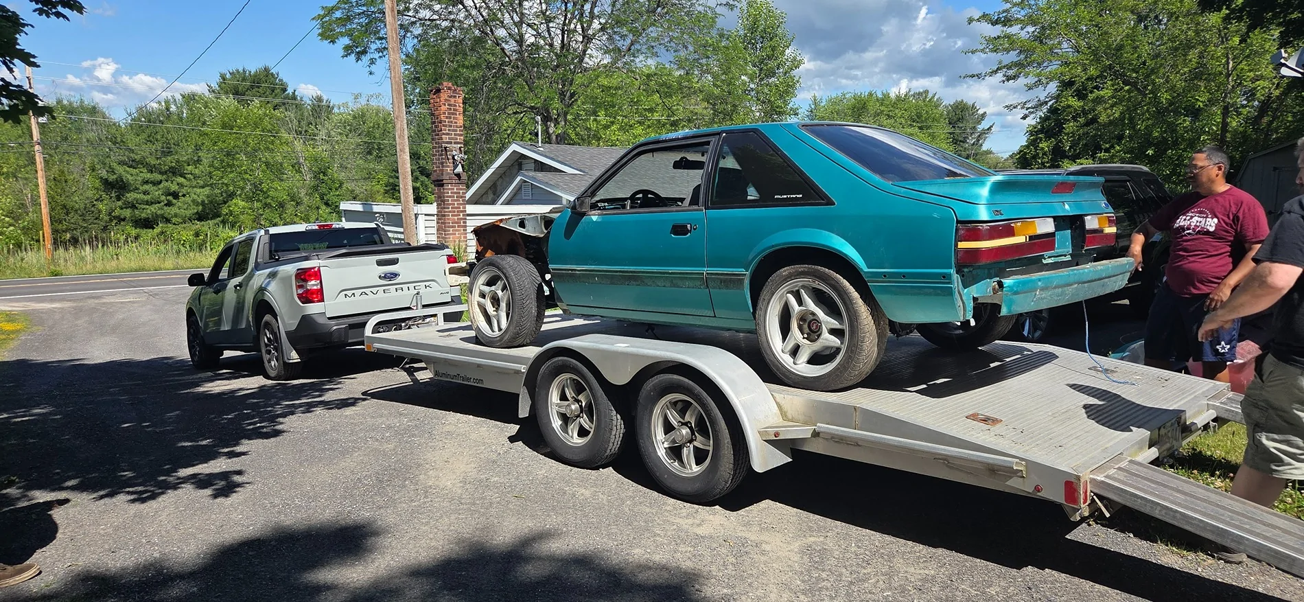 Ford Maverick Towing with a '23 Ecoboost 4k Tow for the first time 20260621_100545