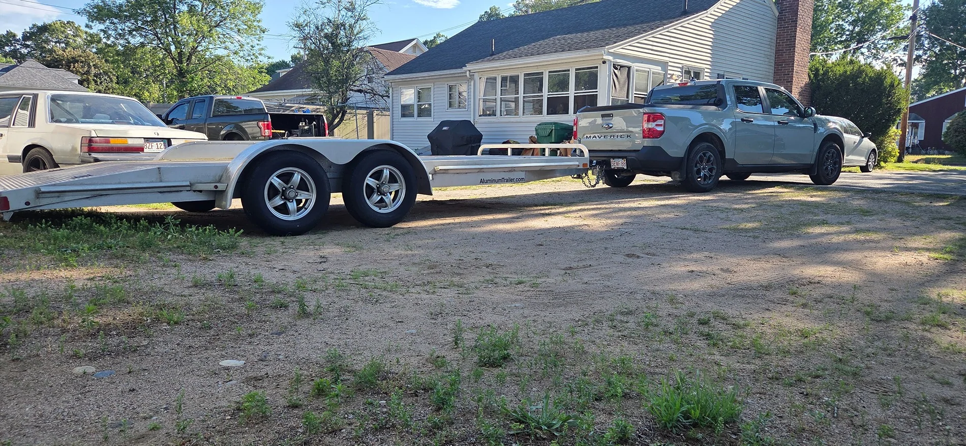 Ford Maverick Towing with a '23 Ecoboost 4k Tow for the first time 20260620_175347