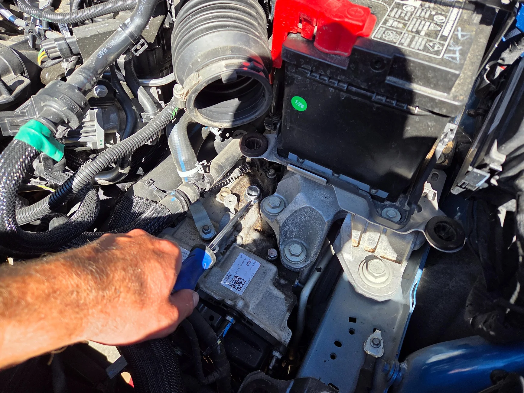 Ford Maverick 50k Mile Service - my DIY notes & results (2022 Maverick FX4 + 4K Tow) 20260623_160936