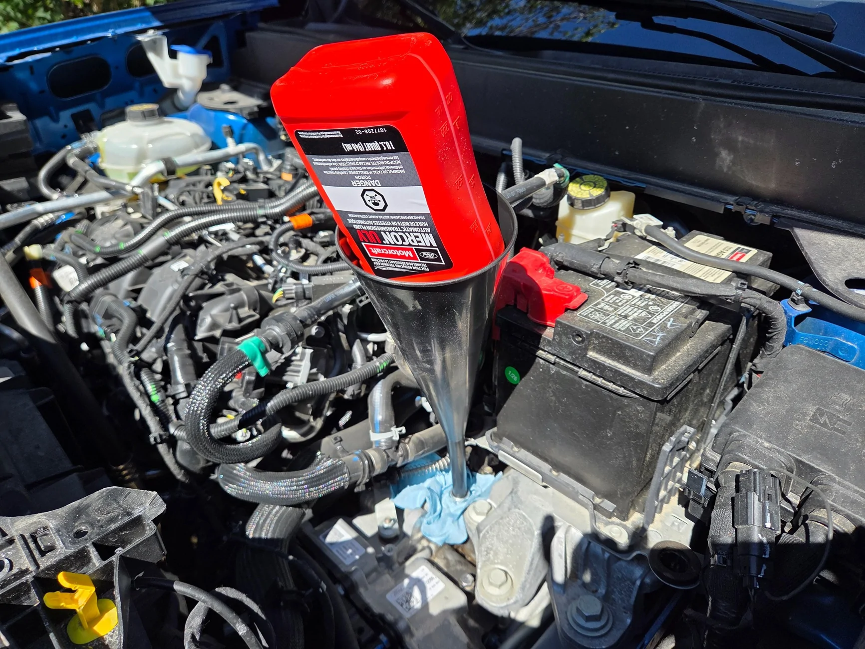 Ford Maverick 50k Mile Service - my DIY notes & results (2022 Maverick FX4 + 4K Tow) 20260623_162303