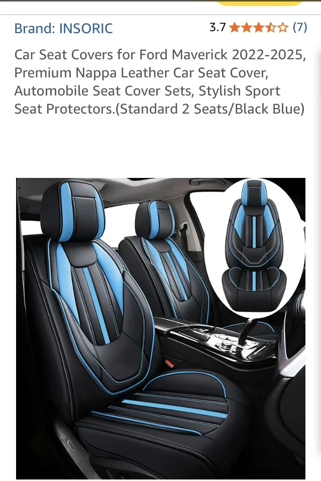 Ford Maverick Seats uncomfortable? IMG_0191
